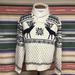 Polo By Ralph Lauren Sweaters | Euc Polo Deer Cowl Neck Sweater Sz Xl | Color: Blue/White | Size: Xl