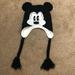 Disney Accessories | Disney- Mickey Mouse Knit Hat/Beanie | Color: Black/White | Size: Os