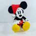 Disney Other | Mickey Mouse Plush | Color: Black/Yellow | Size: 10"