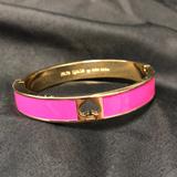 Kate Spade Jewelry | Kate Spade Clamp Bracelet | Color: Gold/Pink | Size: Os