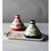 Anthropologie Dining | Nib Anthropologie Isidre Salt & Pepper Server | Color: Blue/Orange | Size: Os