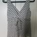 J. Crew Tops | J Crew Navy &White Cami | Color: White | Size: 6