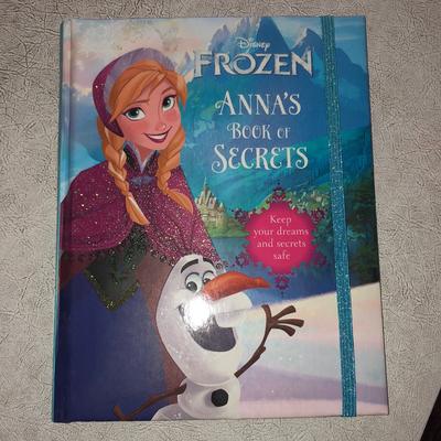 Disney Other | Disney Frozen Anna’s Book Of Secrets Journal New | Color: Blue/Purple | Size: Osg