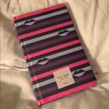 Kate Spade Other | Kate Spade Lips Stripe Notebook | Color: Pink/Purple | Size: Os