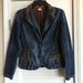 Anthropologie Jackets & Coats | Anthropologie Jean Jacket Blazer By Level 99-Sz S | Color: Blue/Brown | Size: S