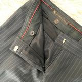 Burberry Pants & Jumpsuits | Burberry Black Label Mid-Rise Straight Leg: Sz.38 | Color: Black/Gray | Size: 38