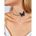 Urban Outfitters Jewelry | Boho Butterfly Choker | Color: Black | Size: Os