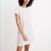 Madewell Dresses | Madewell Stripe-Play Back Button Dress Nwot | Color: Pink/White | Size: Xs