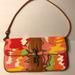 J. Crew Bags | J. Crew Floral Cotton/Leather Handbag Pink/Orange | Color: Orange/Pink | Size: Os