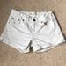 Levi's Bottoms | Levi’s White Denim Shorts | Color: White | Size: 8g