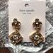 Kate Spade Jewelry | Kate Spade Drop Statement Earrings Nwt | Color: Gold/Silver | Size: Os