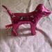 Pink Victoria's Secret Other | Brand New Vs Pink Pink Metallic Dog | Color: Pink | Size: Os