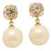 Kate Spade Jewelry | Kate Spade Lady Marmalade Drop Pearl Earrings | Color: Gold/White | Size: Os