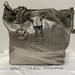 Michael Kors Bags | Michael Kors Silver Crocodile Shoulder Bag | Color: Silver | Size: Os