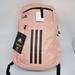 Adidas Bags | Adidas Backpack League 3 Stripe Glow Pink | Color: Black/Pink | Size: Medium