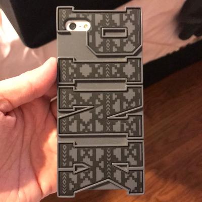 Pink Victoria's Secret Accessories | Iphone 5 Victoria’s Secret Pink Case | Color: Black/Gray | Size: Iphone 5