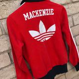 Adidas Jackets & Coats | Adidas Track Jacket Warmup Mackenzie Loungewear | Color: Red | Size: S