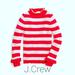 J. Crew Shirts & Tops | J. Crew Ribbed Turtleneck Red & Blush Sweater 12 | Color: Pink/Red | Size: 12g
