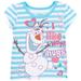 Disney Shirts & Tops | Disney's Frozen's Olaf Like Warm Hugs Shirt Nwt | Color: Blue/White | Size: Various