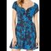 Free People Dresses | Free People A Thing Called Love Sz 12 Navy Combo | Color: Black/Blue | Size: 12