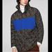 Zara Jackets & Coats | New! Zara Man Geometric Print Puffer Jacket | Color: Black/Blue | Size: M