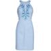 Lilly Pulitzer Dresses | Lilly Pulitzer Beaded Embroidered Shift Dress | Color: Blue | Size: 00