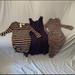 Jessica Simpson Dresses | Maternity Bundle Adorable Dresses! | Color: Black/Blue/White | Size: Sm