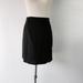 Gucci Skirts | Gucci Black Silk /Wool Skirt 6 | Color: Black | Size: 6