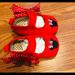 Disney Shoes | Disney Minnie Mouse Shoes 3-9m | Color: Black/Red | Size: 1bb