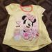 Disney Shirts & Tops | Minnie Mouse Yellow Short Sleeve Top | Color: Pink/Yellow | Size: 2tg