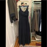 J. Crew Dresses | J. Crew Crepe Navy Blue Floor Length Gown | Color: Blue | Size: 0