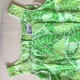 Lilly Pulitzer Dresses | Lilly Pulitzer Green Frog Print Shift Dress Sz 8p | Color: Green | Size: 8p