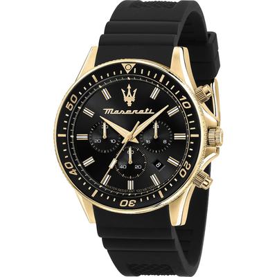 Maserati Chronograph Edelstahl, Aluminium schwarz Herren Image