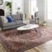 Cullingworth 5' x 7'6" Traditional updated Traditional Persian Lambswool/Dark Gray/Clay/Rose Gold/Dark Beige/Pewter/Khaki/Pearl/Brick Red/Camel/Ash/Natural/Dark Pink/Medium Gray/Tan/Red/Denim/Beige/Blue/Lime Green/Yellow Area Rug - Hauteloom