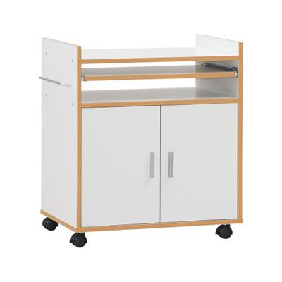 Costway Kitchen Island on Wheels with Removable Sh...