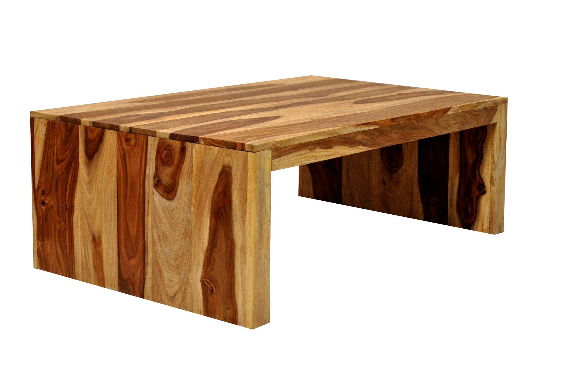 MiaMöbel Couchtisch Khatu Massivholz Sheesham Modern Indien Indisch