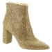 Betsey Johnson Cady - Womens 6 Gold Boot Medium