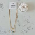 Madewell Jewelry | Hp 9/17madewell Heart Woman’s Necklace Set | Color: Gold | Size: Os