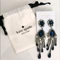 Kate Spade Jewelry | Kate Spade Blue Chandelier Earrings | Color: Blue/Silver | Size: Os