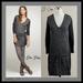 J. Crew Dresses | J Crew Merino Wool & Alpaca Colorblock Drea Dress | Color: Black/Gray | Size: M