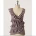 Anthropologie Tops | Euc Anthropologie Deletta Rosette Tank | Color: Purple | Size: S