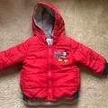 Disney Jackets & Coats | Kids Disney Puffer Jacket 18-24 Months | Color: Red | Size: 18-24mb