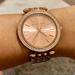 Michael Kors Accessories | Michael Kors Darci Pave Rose Gold Tone Watch | Color: Gold/Pink | Size: Os