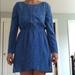 Madewell Dresses | Madewell Dress In A Beautiful Shade Of Blue | Color: Blue/Gray | Size: 6