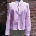 Lilly Pulitzer Jackets & Coats | Lilly Pulitzer Pin Stripped Jacket Heart Pockets | Color: Pink/White | Size: 10