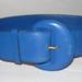 Gucci Accessories | Gucci Cobalt Blue Leather Vintage Belt | Color: Blue | Size: 29"L X 2"W X 0"H