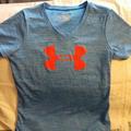 Under Armour Shirts & Tops | Kid Under Armour Heat Gear Shirt | Color: Blue | Size: Mg