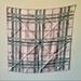 Burberry Accessories | Euc *Authentic* Burberry Silk Scarf | Color: Gray/Pink | Size: Os