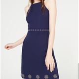 Michael Kors Dresses | Michael Kors Navy Dress With Gold Detailing | Color: Blue | Size: L