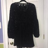 Free People Dresses | Free People Ruby Dress In Black W/Matching Slip | Color: Black | Size: Xs